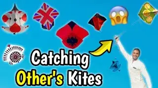 Catching Others Kite's 😍😂|| Day After Basant 🔥|| End Level Scene's😍||#basant #kiteflying