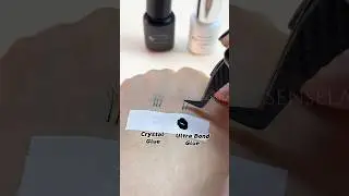 Ultra Bond Glue Vs. Crystal Glue 🫣Oil-Proof,Foundation-Proof, Water-Proof✅