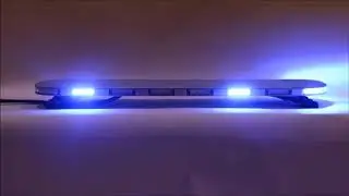 Skyline 42 LED Lichtbalken 110cm mit Heckwarnsystem - alle Blitzmuster