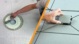 Tusoló csempeburkolata pontszerű vízelvezetéssel: 2. rész: