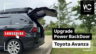 Daily Avanza 005 : Upgrade Power Back Door Toyota Avanza [Pintu Bagasi Elektrik]