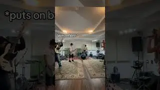 why are the drummer and bassist always doing stuff like this💀💀 #newmusic #altmusic