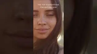 Compare Top 5 anti-aging foundations by 5 top Beauty Influencers+AI pics #shorts #reverseagemovement