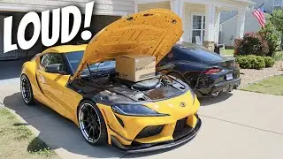 Making My Friends MK5 Toyota Supra SOUND AWESOME!