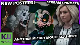 TERRIFIER 3 Posters, SCREAM Spinoff + MORE!