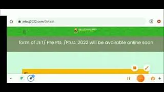 JET फार्म 2022 कब से start होंगे Jet application form 2022 / Jet exam 2022 complete details