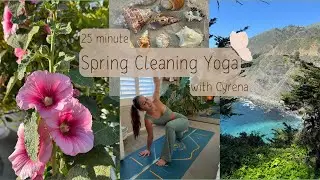25 minute Yoga | Spring Cleaning Vinyasa ❀ Detox & Invite Positive Energy