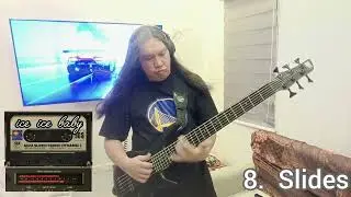Easy Bass Techniques - Easy Bass Lessons - Bass Slap - Ice Ice Baby Bass Cover - 90s Bass Cover
