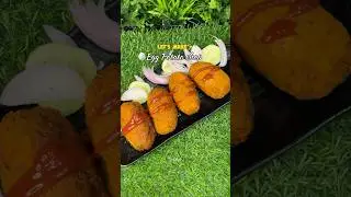 Egg Chop Recipe | Crispy Outside, Spicy Inside | Bengali Style Snack 🥚🔥 #shorts #viralvideo