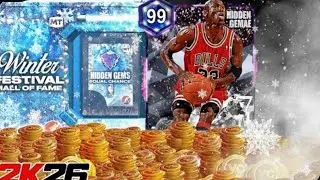 NBA 2K26,MyTEAM,DARK MATTER HALL OF FAME BOX!!!...