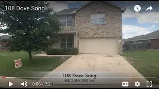 108 Dove Song: 4BD 2.5BA house for rent by Property Manager in Leander Texas
