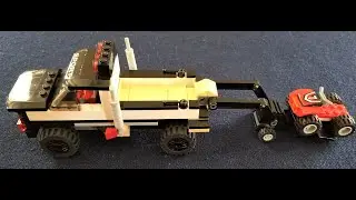 Lego Tow Truck with Instructions (Lego Ideas)