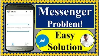 How to solve Facebook Messenger App problem please check your internet connection and try again