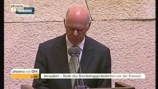 50 Jahre deutsch-israelische Beziehungen: Rede von Lammert am 24.06.2015