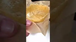 How to prepare edible cups for party appetizers! Parmesan fantasies and decorations!