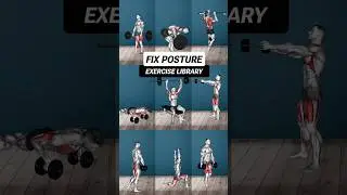 Do you have bad posture? Try these exercises to help fix it! #workout #gym #exercise