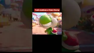 Yoshi does a Kirby impression in this new Super Mario Galaxy Movie clip! #yoshi #kirby #mario #movie