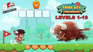Tribe Boy: Jungle Adventure - Levels 1-10 (Android Gameplay)
