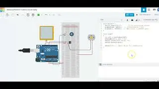 TinkerCAD Speed Control Circuit