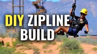 How to Build a DIY Zip Line!