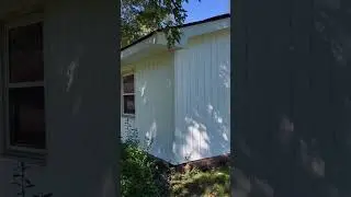 Brand new Siding Installation. The customer went with the 8&rdquo; Vertical Board & Batten Siding.