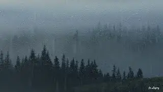 Rain Sounds for Sleeping  Dark Screen, Relaxing Rain
