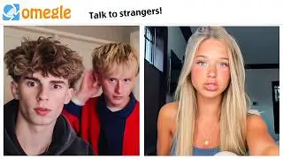 Мы впервые зашли на Omegle...