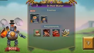 🗡Lords Mobile - Stage 3 - In Hot Water