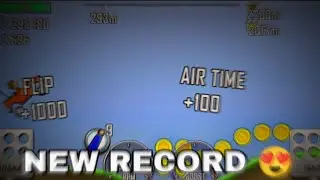 Title:I BROKE A HUGE RECORD in Countryside with JEEP 😱 | Hill Climb Racing 
