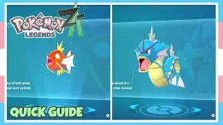 Как превратить Мэджикарпа в Гьярадоса в Pokemon Legends ZA | Краткое руководство