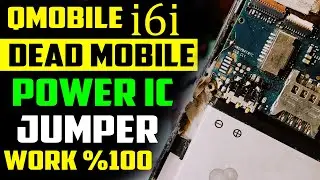 Qmobile i6i Dead Recover Power Button Not Work Jumper Soultion 100% Work Power Point Damage Solve