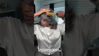 🔥The Hottest Salt & Pepper Wig Tutorial! 14