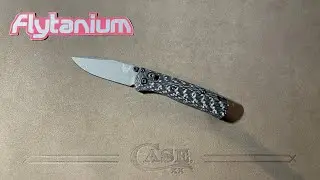 Накладки Flytanium из углеродного волокна Crossfade для Benchmade Mini Bugout, Huge Haul (распако...