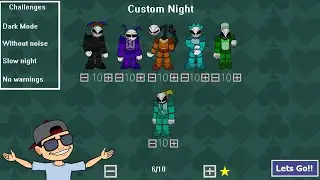 6/10 MODE!!! | FIVE NIGHTS AT JOACO 4 | MODO 6/10 | CUSTOM NIGHT | FNAF FAN GAME 2022 |