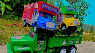 Toy military truck vs toy tata truck॥video no 4॥#toycar #trucktoy #ydstoys