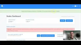 Presearch   converting earned PRE to a new node