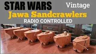 Vintage STAR WARS Jawa Sandcrawler Radio Controlled