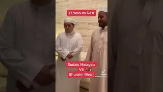 Sudais Malaysia VS Shuraim Mesir @MakkahLive