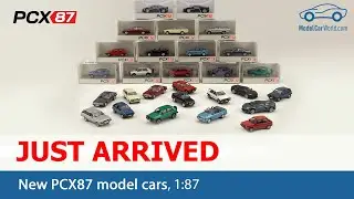 PCX 1:87 Just arrived Corvette, Ford, Jaguar & VW