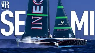 ALL RACES | 🇬🇧 INEOS Britannia vs Alinghi Red Bull Racing 🇨🇭 | Louis Vuitton Cup - Semi-Finals