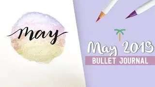 PLAN WITH ME - May 2019 Bullet Journal Setup + NEW GIVEAWAY | Stationery Island