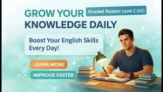 Grow Your Knowledge Daily | English Reading Practice (Level 2) | Improve English Fluency