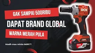 kualitas seperti ini, gak salah harga kan ya?? || Cordless Brushless Impact Wrench DCK KDPB358Z