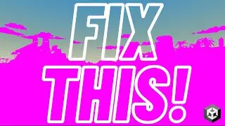 Fix the PINK in Unity | 2022