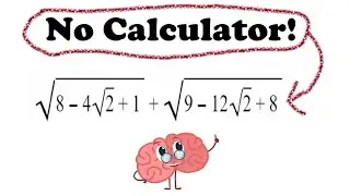 Cambridge Entrance Exam Question! - Can You Solve Without a Calculator?