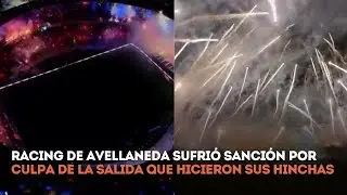 Racing de Avellaneda sufri&oacute; sanci&oacute;n por culpa de la salida de sus hinchas en Copa Libertadores
