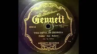 Fiddlin' Doc Roberts-The Devil In Georgia