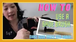 How to use a shoe brush - keep your dance shoes like NEW!