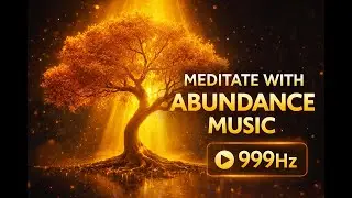 Powerful 999hz Abundance Manifestation Meditation &bull;Attract Wealth, Prosperity & Positive Energy