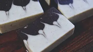 Cocoa Butter Cashmere 🤎 Trying a New Swirl Technique | Homemade Soap